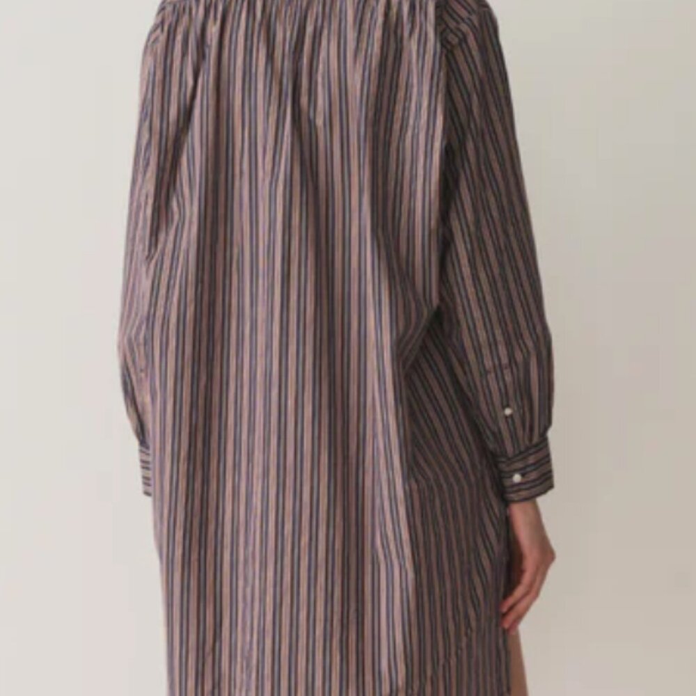 Doen Jora Dress in San Marino Stripe Sz L - Picture 3 of 5